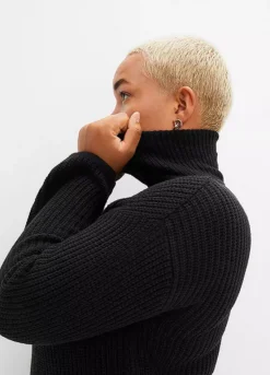 Half Zip Knitted Dress -Enchanted Styles Half Zip Knitted Dress953430FRSB W02