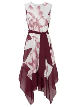 Hanky Hem Floral Dress -Enchanted Styles Hanky Hem Floral Dress959333FRSC