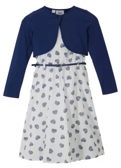 Enchanted Styles -Enchanted Styles Heart Print Dress Bolero Belt954483FRSC