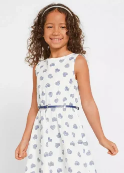 Heart Print Dress, Bolero & Belt -Enchanted Styles Heart Print Dress Bolero Belt954483FRSP W02