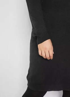 Hooded Knee-Length Knit Dress -Enchanted Styles Hooded Knee Length Knit Dress955531FRSB W02