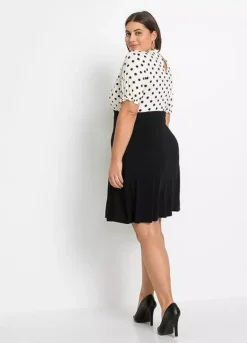 Jersey Polka Dot Dress -Enchanted Styles Jersey Polka Dot Dress969537FRSB W01