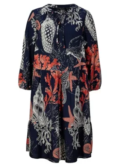 Kaftan Three Quarter Length Sleeve Dress -Enchanted Styles Kaftan Three Quarter Length Sleeve Dress954341FRSC