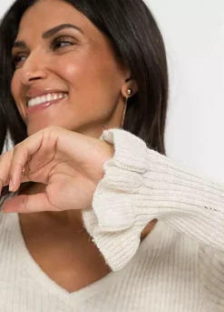 Knitted Long Sleeve Dress -Enchanted Styles Knitted Long Sleeve Dress930308FRSP W02