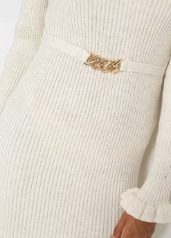 Knitted Long Sleeve Dress -Enchanted Styles Knitted Long Sleeve Dress930308FRSP W03