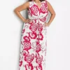 Knotted Paisley Print Maxi Dress -Enchanted Styles Knotted Paisley Print Maxi Dress948110FRSB
