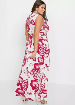 Knotted Paisley Print Maxi Dress -Enchanted Styles Knotted Paisley Print Maxi Dress948110FRSB W01