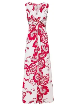 Knotted Paisley Print Maxi Dress -Enchanted Styles Knotted Paisley Print Maxi Dress948110FRSC
