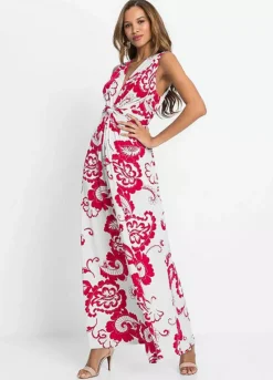 Knotted Paisley Print Maxi Dress -Enchanted Styles Knotted Paisley Print Maxi Dress948110FRSP