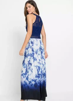 Lace Detail Maxi Dress -Enchanted Styles Lace Detail Maxi Dress960040FRSP W01