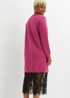 Lace Insert Sweatshirt Dress -Enchanted Styles Lace Insert Sweatshirt Dress946448FRSP W01