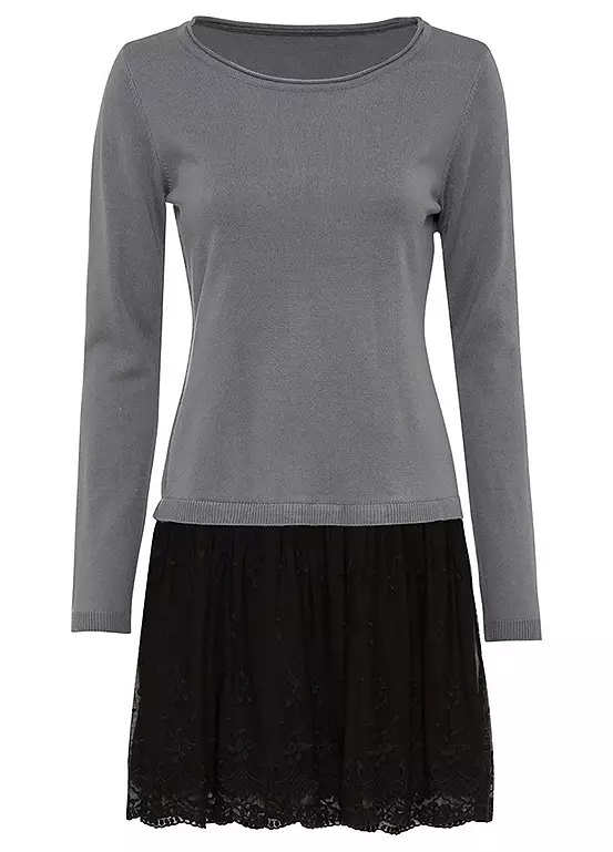 Lace Skirt Jumper Dress 4 Lace Skirt Jumper Dress - Image 2