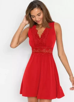 Lace Trim Dress -Enchanted Styles Lace Trim Dress946171FRSP