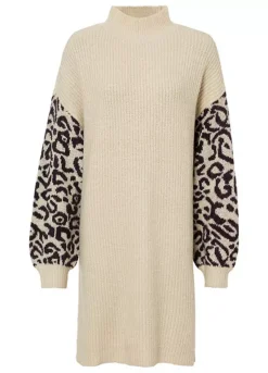 Leopard Knitted Dress -Enchanted Styles Leopard Knitted Dress968494FRSC
