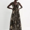 Leopard Maxi Dress -Enchanted Styles Leopard Maxi Dress933313FRSP