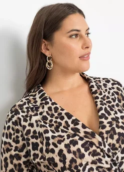 Leopard Print Midi Dress -Enchanted Styles Leopard Print Midi Dress970254FRSB W02