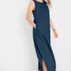 Linen Blend Maxi Dress -Enchanted Styles Linen Blend Maxi Dress915875FRSP