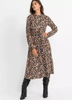 Long Sleeve Floral Dress