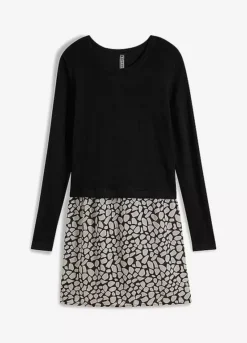 Long Sleeve Jumper Dress -Enchanted Styles Long Sleeve Jumper Dress918970FRSC