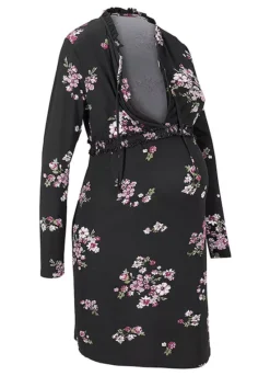 Maternity Floral Dress -Enchanted Styles Maternity Floral Dress923571FRSC