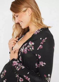 Maternity Floral Dress -Enchanted Styles Maternity Floral Dress923571FRSP W03