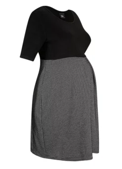 Maternity Printed Dress -Enchanted Styles Maternity Printed Dress954437FRSC