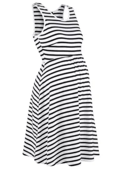 Maternity Stripy Dress -Enchanted Styles Maternity Stripy Dress909036FRSC