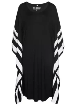 Monochrome Jersey Kaftan Dress -Enchanted Styles Monochrome Jersey Kaftan Dress904102FRSC