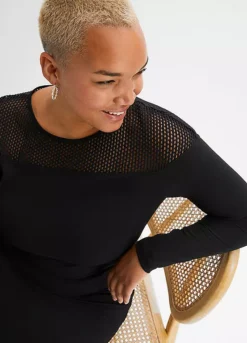 Net Collar Shift Dress -Enchanted Styles Net Collar Shift Dress963163FRSB W02