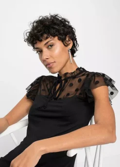 Net Yoke Dress -Enchanted Styles Net Yoke Dress947946FRSP W03