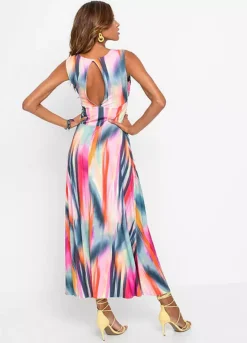 Painterly Maxi Dress -Enchanted Styles Painterly Maxi Dress920381FRSP W01