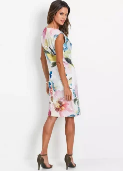 Painterly Shift Dress -Enchanted Styles Painterly Shift Dress954738FRSP W01