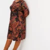 Paisley Print Jersey Dress -Enchanted Styles Paisley Print Jersey Dress942580FRSB