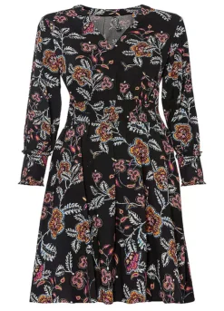 Paisley Print Midi Dress -Enchanted Styles Paisley Print Midi Dress928001FRSC