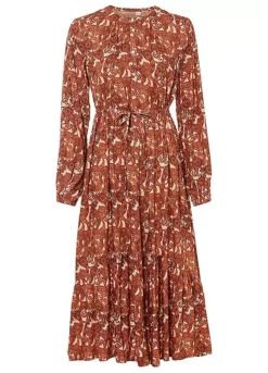 Paisley Print Shirt Dress -Enchanted Styles Paisley Print Shirt Dress944216FRSC