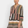 Patchwork Tunic Dress -Enchanted Styles Patchwork Tunic Dress967576FRSP