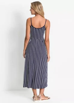 Pinstripe Summer Dress -Enchanted Styles Pinstripe Summer Dress933287FRSP W01