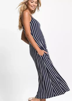 Pinstripe Summer Dress -Enchanted Styles Pinstripe Summer Dress933287FRSP W03