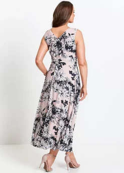 Pleated Maxi Dress -Enchanted Styles Pleated Maxi Dress951788FRSB W01