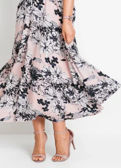 Pleated Maxi Dress -Enchanted Styles Pleated Maxi Dress951788FRSB W02