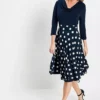 Polka Dot Midi Dress -Enchanted Styles Polka Dot Midi Dress947207FRSP