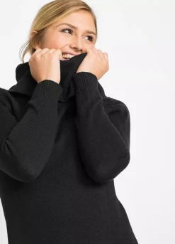 Polo Neck Jumper Dress -Enchanted Styles Polo Neck Jumper Dress953941FRSP W02