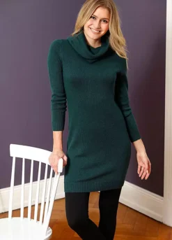 Poloneck Jumper Dress -Enchanted Styles Poloneck Jumper Dress933286FRSL