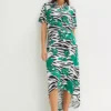 Print Clash Dress -Enchanted Styles Print Clash Dress953297FRSP