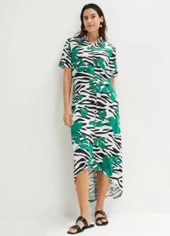 Print Clash Dress