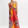 Print Summer Maxi Dress -Enchanted Styles Print Summer Maxi Dress926873FRSP