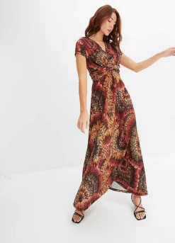 Printed Jersey Maxi Dress -Enchanted Styles Printed Jersey Maxi Dress941493FRSP