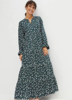 Printed Maxi Dress