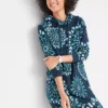 Printed Sweatshirt Dress -Enchanted Styles Printed Sweatshirt Dress934750FRSP