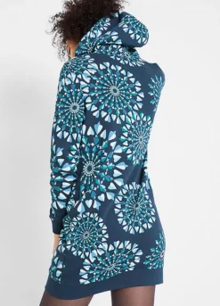 Printed Sweatshirt Dress -Enchanted Styles Printed Sweatshirt Dress934750FRSP W01